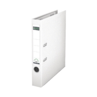 Leitz Plastic (A4) 52mm Mini Lever Arch File (White)