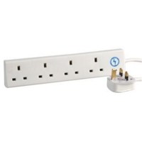 RHBE 2 Metre 4 Gang Extension Cable