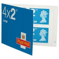 Large Letter 2nd Class Stamps PK4 (Second Class Large)
