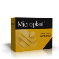 Blue Dot Plasters Washproof Assorted Sizes (Pack 100) - 86922
