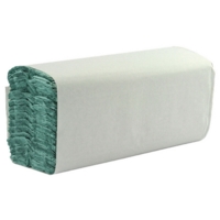 White Box C Fold HTwls 1ply Grn Pk16x169