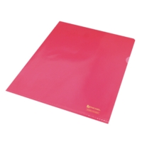 Rexel Nyrex (A4) Cut Flush Folders (Red) Pack of 25