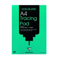 Gold Line Clairefontaine Goldline Heavyweight A4 Tracing Pad 112gsm 50 Sheets - GPT3A4Z