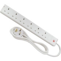 Lindy 5m 6 Gang Power Strip