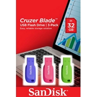 Sandisk Cruzer 3x32GB USB Flash Drives