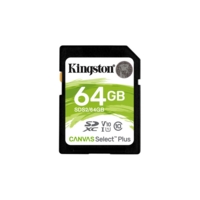 Kingston Canvas Select Plus 64Gb Class 10 SDXC Card