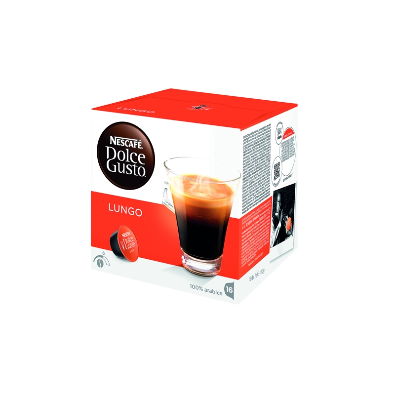 Nescafe Dolce Gusto Caffe Lungo Coffee (3 x Packs