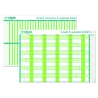 Style Optima Year/Staff A1 Planner 2022 841x594mm