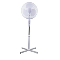 ValueX 16 Inch Floor Standing Fan 3 Speed Oscillating and Adjustable Height 0110062