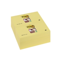 Post-It Super Sticky Notes 76x127mm 90 Sheets Ultra Yellow (Pack 12) - 7100290188