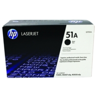 HP 51A (Yield: 6,500 Pages) Black Toner Cartridge