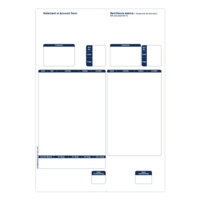 Custom Forms Sage Compatible 1 Part Statement/Remittance (Pack 500) SE85S