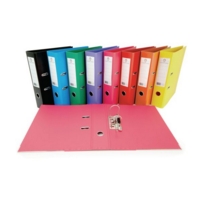 ValueX Lever Arch File Paper on Board A4 70mm Spine Width Yellow - 26749DENT