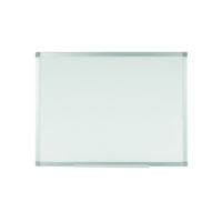5 Star Magnetic Drywipe Board Steel Trim with Fixing Kit and Detachable Pen Tray 900x600mm 424119