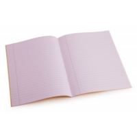 Tinted A4 Exercise Books Purple 10mm Lined