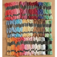 Asst Embroidery Floss 100 Skeins X 8m