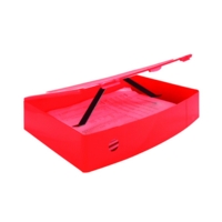 5 Star Office Box File Polypropylene with Twin Clip
