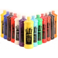 600ml Ready Mix Paint - Brilliant Red