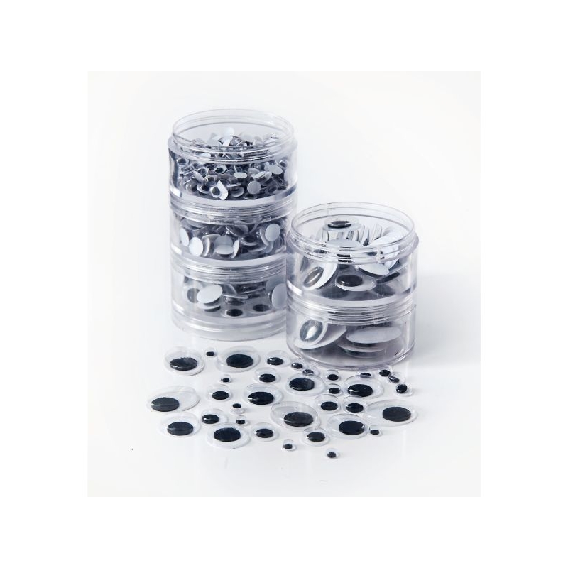 Wiggly Eyes Stack Pack Pk 560