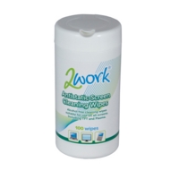 DURABLE ScreenClean Moist Low Lint Cleaning Wipes