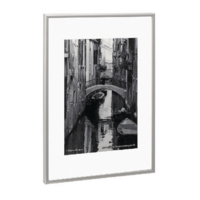 Photo Frame (A1) Clip In Aluminium with Clear Styrene