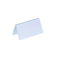 DURABLE (52mm x 100mm) Table Place Name Holder - Pack of