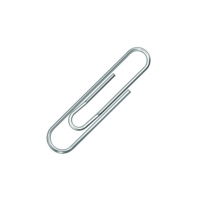 5 Star Office Paperclips Metal Large Length 33mm