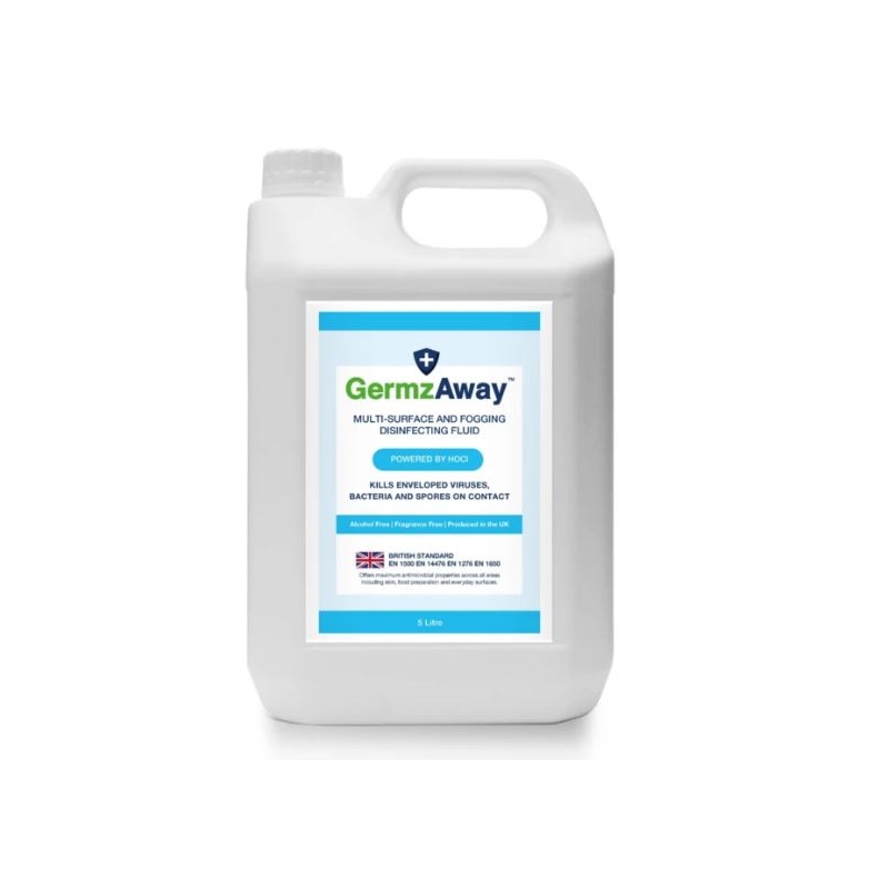 Fogging Machine Fluid Refill Case of 4 x 5 Litre Bottles
