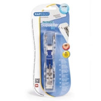 Rapesco Supaclip 60 Dispenser with 8 Clips (Stainless