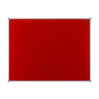 Nobo Classic (900 x 600mm) Noticeboard with Red Felt