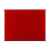 Nobo Classic (900 x 600mm) Noticeboard with Red Felt