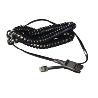 Plantronics Link Curly Cord Cable (Black) for