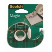 Scotch Magic Invisible Tape 19mm x 25m + Handheld Dispenser 7100088409
