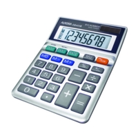 Aurora DB453B Semi-Desk Calculator with 8 Digit