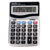 Aurora DT303 Desktop Calculator 12 Digit Display
