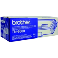 Brother TN-6600 (Yield: 6,000 Pages) Black Toner Cartridge