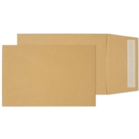 Blake Everyday Envelopes C5 Manilla Pocket Plain Peel and Seal 25mm Gusset 120gsm 229x162mm (Pack 125) - 5000
