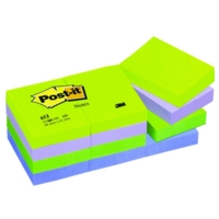 Post-it Sticky Notes Repositionable 38x51mm Mint
