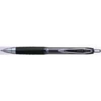 Uni-Ball uni-ball Signo 207 UMN-207E Retractable Gel Rollerball Pen 0.7mm Tip 0.4mm Line Black (Pack 12) - 308668000