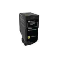 Lexmark 74C20K0 Yellow Toner 3,000