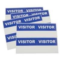 Visitor Labels Pk 16