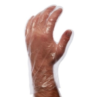 Polythene Disp Gloves Med P100