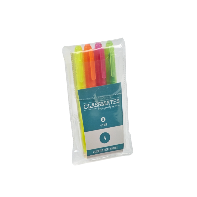 Classmates 4.2mm Highlighter Pens Assort