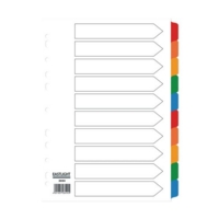 A4 Mylar Dividers 10 Part