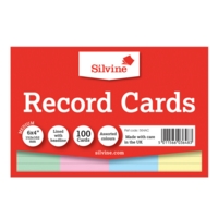 Record Cards Assorted 6x4in