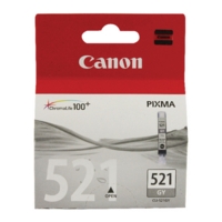 Canon CLI-521GY (Yield: 1,370 Pages) Grey Ink Cartridge