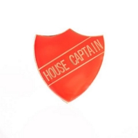 House Captain Shield Badge- Red