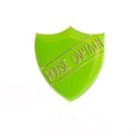 House Captain Shield Badge- Green