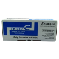 Kyocera TK540C TonerCart Cyan 1T02HLCEU0