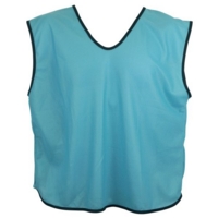 Plain Mesh Bib 26-28in Blue